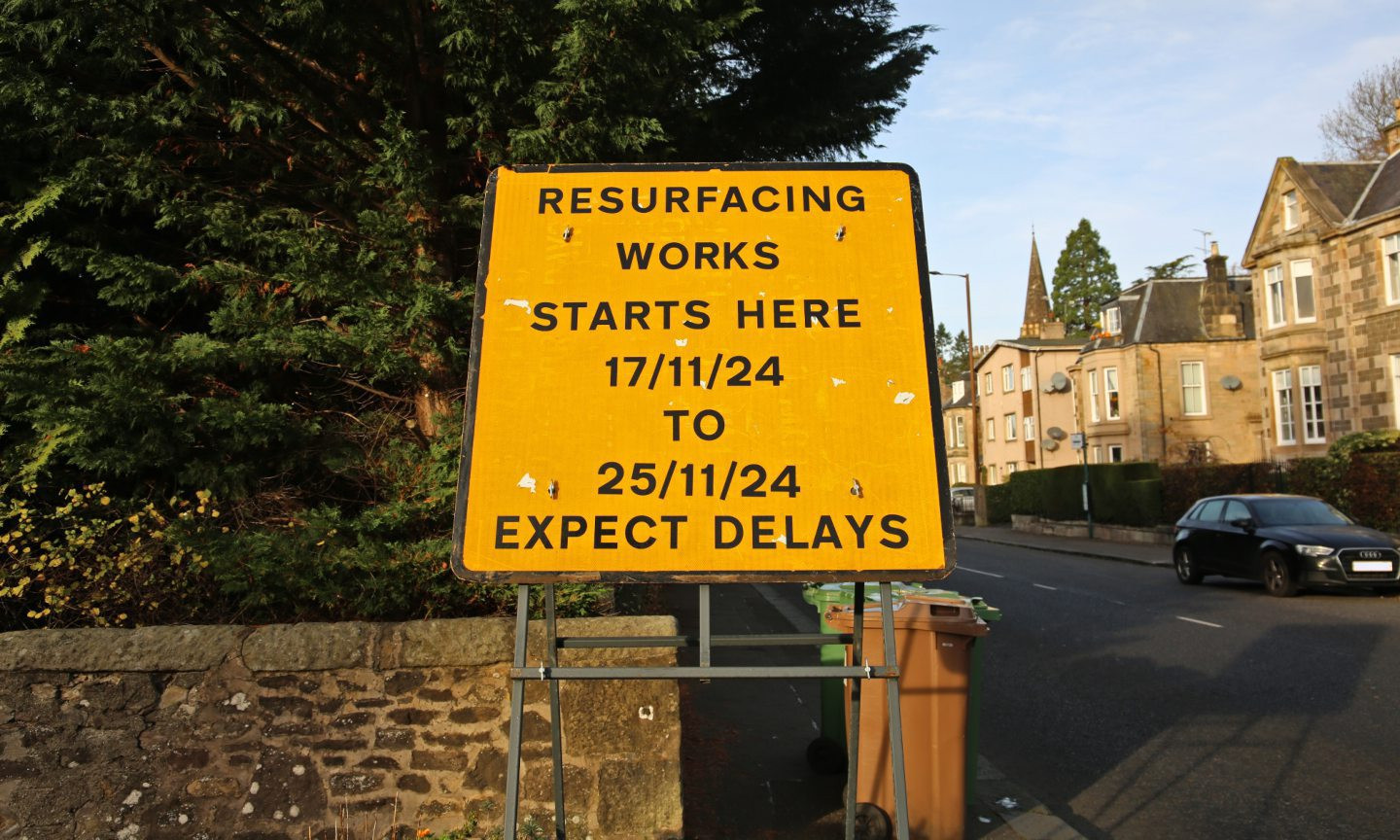 Bridge of Allan roadworks 'kick in the teeth' to small businesses