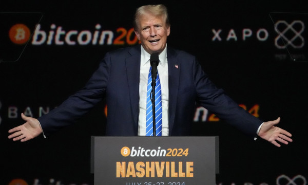 Bitcoin spikes to record as traders expect Trump's victory to boost cryptocurrencies Bitcoin spikes to record as traders expect Trump's victory to boost cryptocurrencies