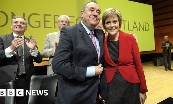 Former Scottish First Minister Alex Salmond dies Former Scottish First Minister Alex Salmond dies