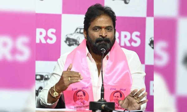 BRS blames Congress govt over SLBC tunnel collapse BRS blames Congress govt over SLBC tunnel collapse