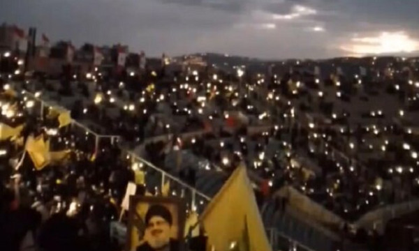 Vast media coverage of martyr Nasrallah funeral in Russia Vast media coverage of martyr Nasrallah funeral in Russia