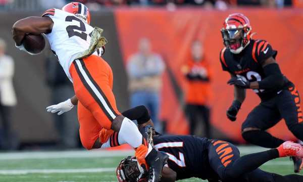 Browns' injury report vs Bengals: Nick Chubb, Myles Garrett practice; Denzel Ward limited Browns' injury report vs Bengals: Nick Chubb, Myles Garrett practice; Denzel Ward limited